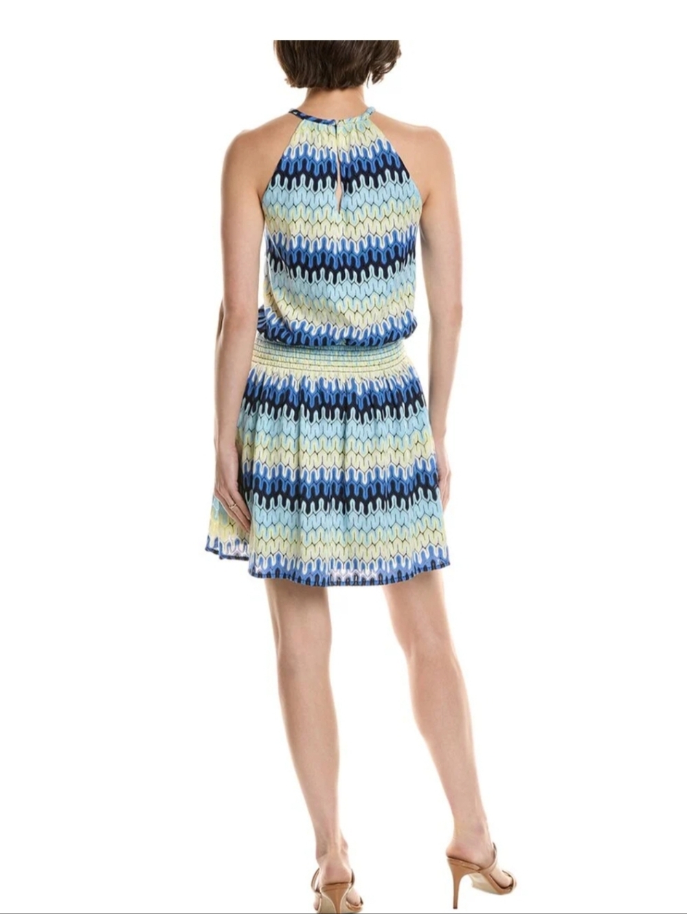 NEW RAMY BROOK | $345 Leona Zig Zag Mini Dress - Picture 4 of 4